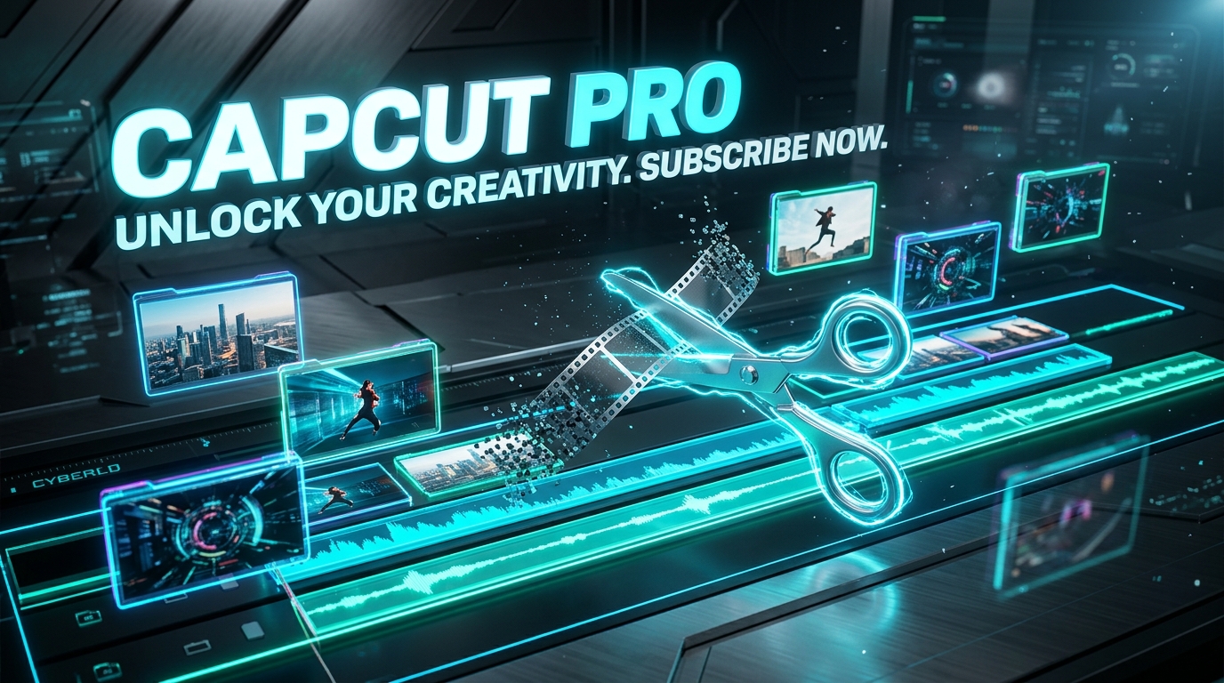 اشتراك CapCut Pro (سنة كاملة)