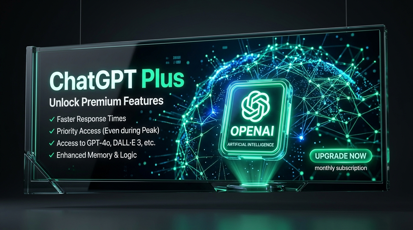 اشتراك ChatGPT Plus (شهري)